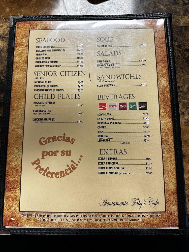 faby's Menu image 3